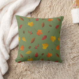 Almofada Queda Deixa Travesseiro decorativo Verde Escuro