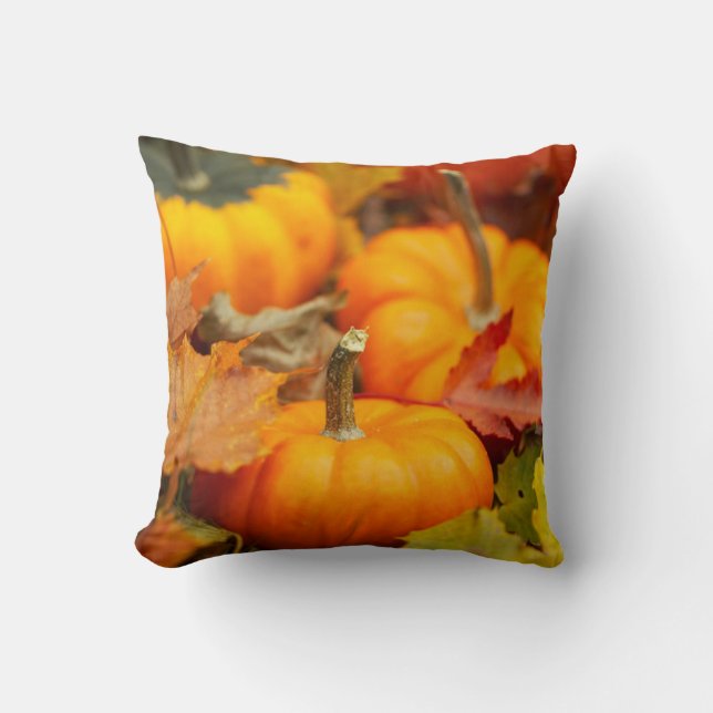 Almofada Queda Mini Pumpkins (Frente)