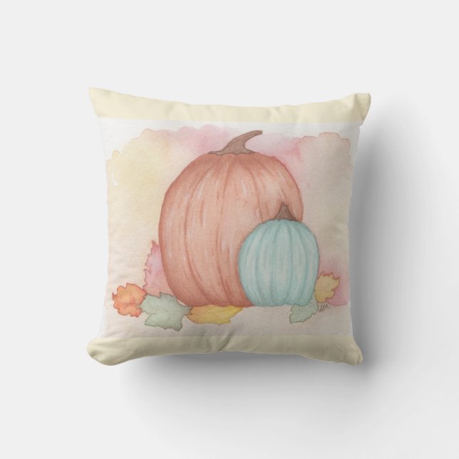 Almofada Quedas de Bombas e Folhas (Frente)