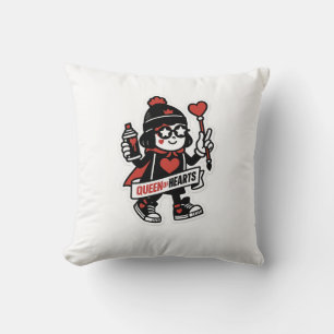 Almofada Queen of Hearts Street Mascot — Grind Crew Edition