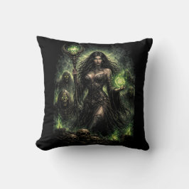 Almofada Queen of the Green Flame