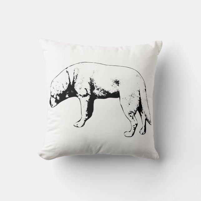 Almofada Quieto Foco, Parado (Frente)