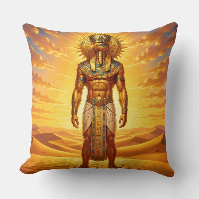 Almofada Ra – Egyptian Sun God´1 (Frente)