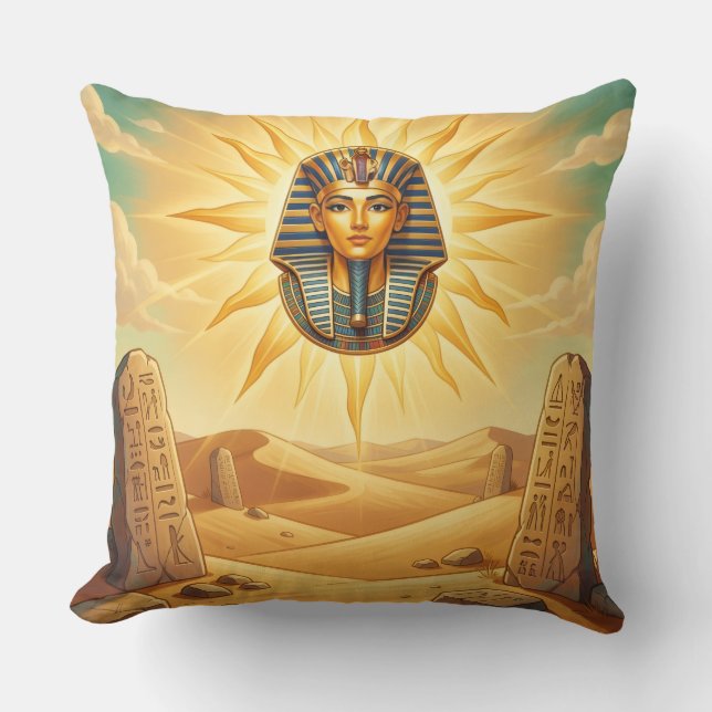 Almofada Ra – Egyptian Sun God´2 (Frente)