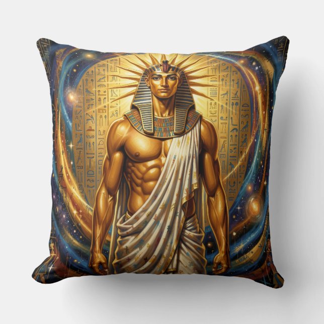 Almofada Ra – Egyptian Sun God´4 (Frente)