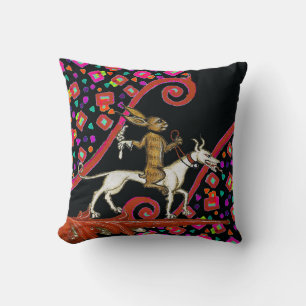 Almofada Rabbit BESTIAL MEDIEVAL ESTRANHO A Andar por Cacho