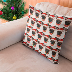 Almofada Raça de Cão Griffon de Bruxelas Natal