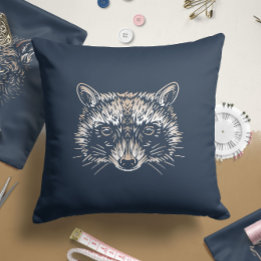 Almofada Raccoon | TRAVESSEIRO DECORATIVO