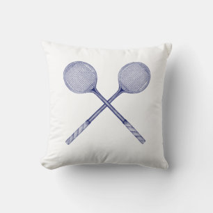 Almofada Racquet de Squash Cruzados Azul