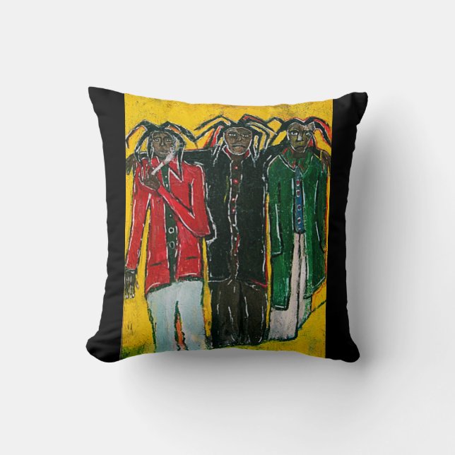 ALMOFADA RAGGAMUFFIN RUDEBOYS (Frente)