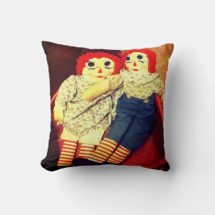Almofada Raggedy Ann e Andy Doll