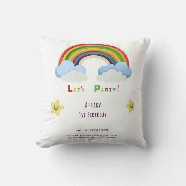 Almofada Rainbow (Frente)
