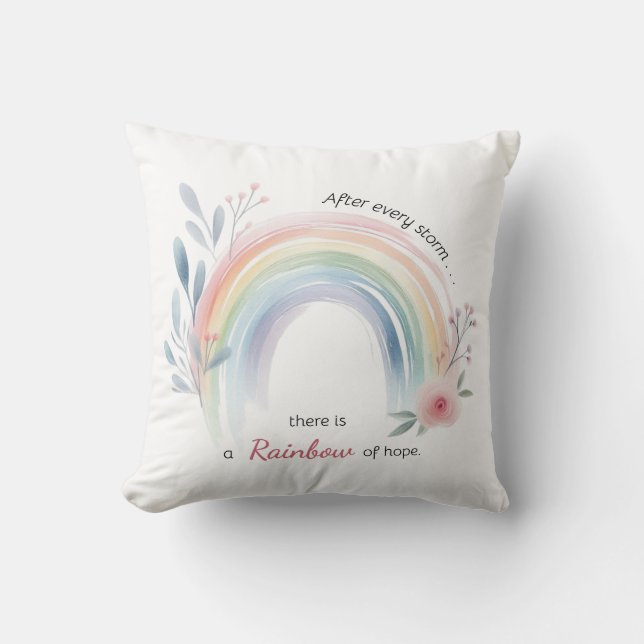 Almofada Rainbow Baby Miracle (Frente)