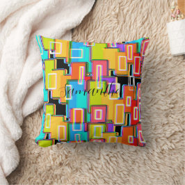 Almofada Rainbow Deco Home Living Abstrato
