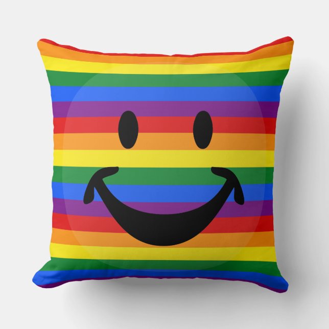 Almofada RAINBOW FLAG COORDENA suas ideias (Frente)