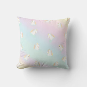 Almofada Rainbow Horse Unicorn Equestrian Girly