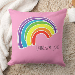 Almofada Rainbow Love