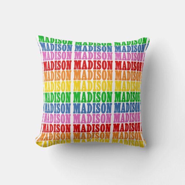 Almofada Rainbow Madison (Frente)
