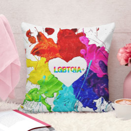 Almofada Rainbow Modern Stripe LGBT