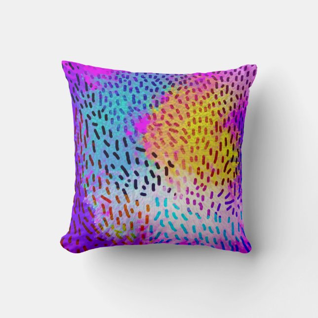 Almofada Rainbow Pattern Cushion (Frente)