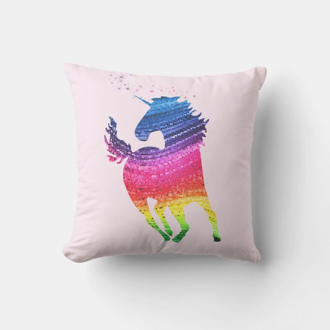 Almofada Rainbow Unicorn (Frente)