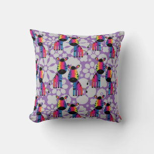 Almofada Rainbow Zebra