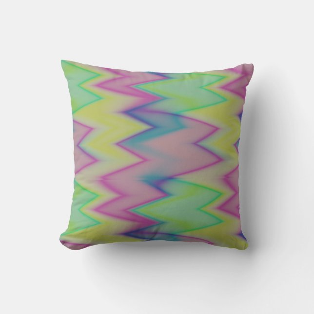 Almofada Rainbow Zigzags (Frente)