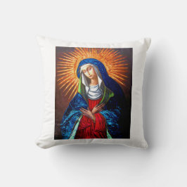 Almofada Rainha do Céu Original Pintura restaurada Poster