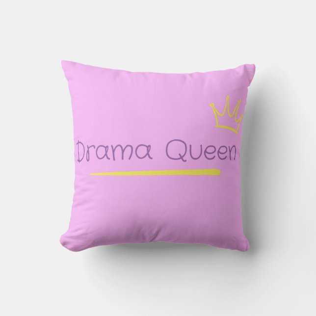Almofada Rainha do Drama (Frente)