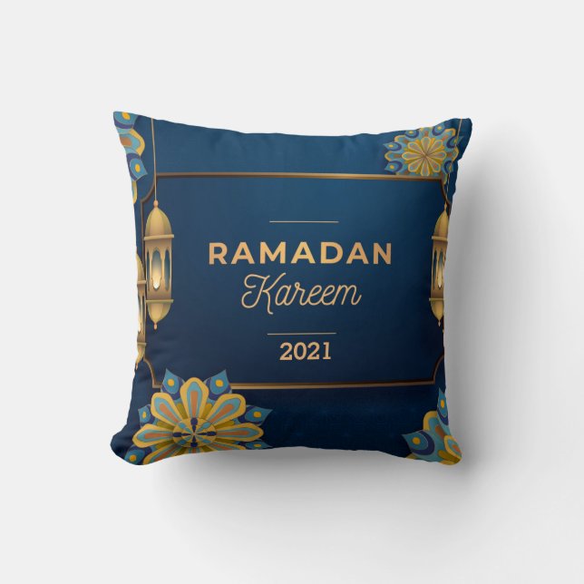 Almofada Ramadã Mubarak (Frente)