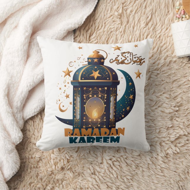 Almofada Ramadan Kareem Mubarak Lantern ramadan 2024 (Cobertor)