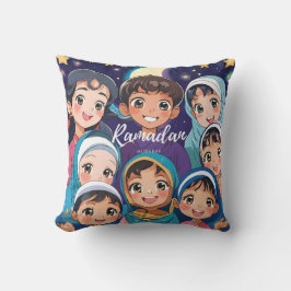 Almofada Ramadan Mubarak Anime Cushion
