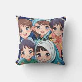 Almofada Ramadan Mubarak Anime Cushion