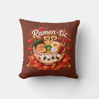 Almofada Ramen-tico – Tigela de Ramen Kawaii Fofa