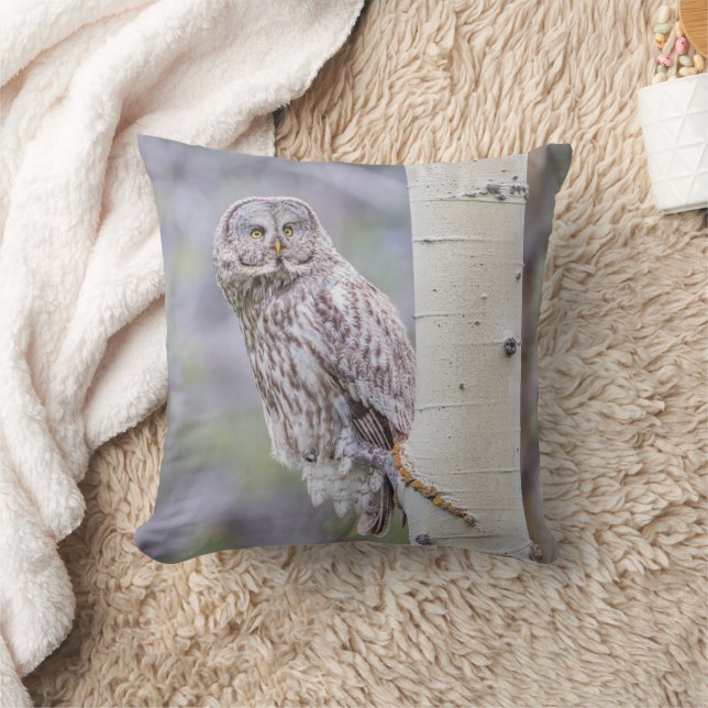 Almofada Ramificação da Árvore de excelente da Cinza (Cobertor)