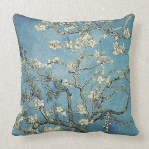 Almofada Ramos da amêndoa de Vincent van Gogh na flor,