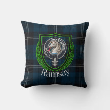 Ramsay Scottish Clan Tartan & Crest