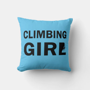 Almofada Rapariga Rockclimbing