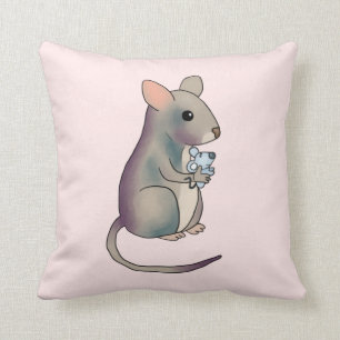 Almofada Rato com rato