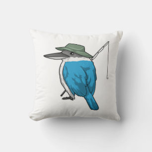 Almofada Rato de Água Pescador Pescador cana de pescar