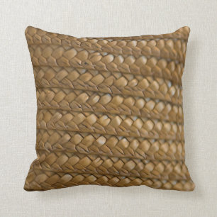 Almofada Rattan de vime da palha