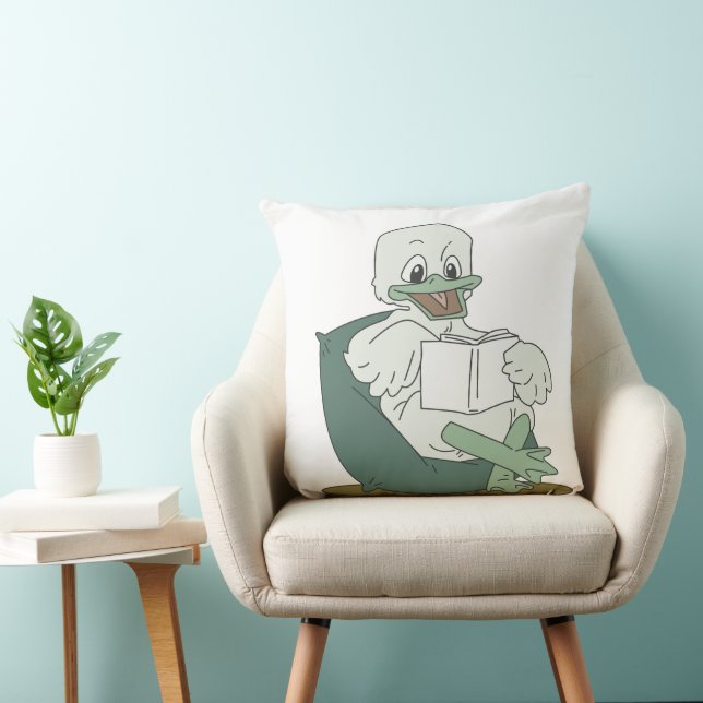Almofada Reading Duck Throw Pillow (Cadeira)