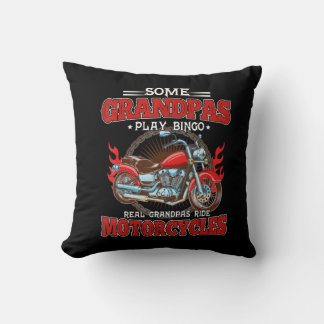 Almofada Real Grandpas Ride Motorcicletas Lover