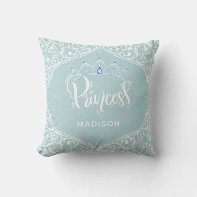 Almofada Real Princesa Personalizada (Frente)