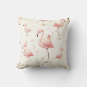 Almofada Rebanho de Flamingos Mais Fofos