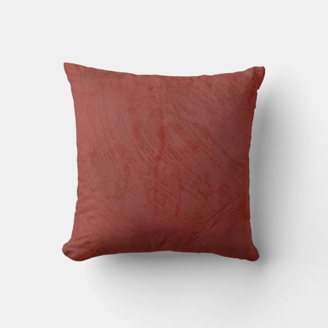 Almofada Reboco Veneziano Vermelho (Frente)