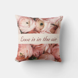 Almofada Recem casados, Rosas Rosa, o amor está no ar
