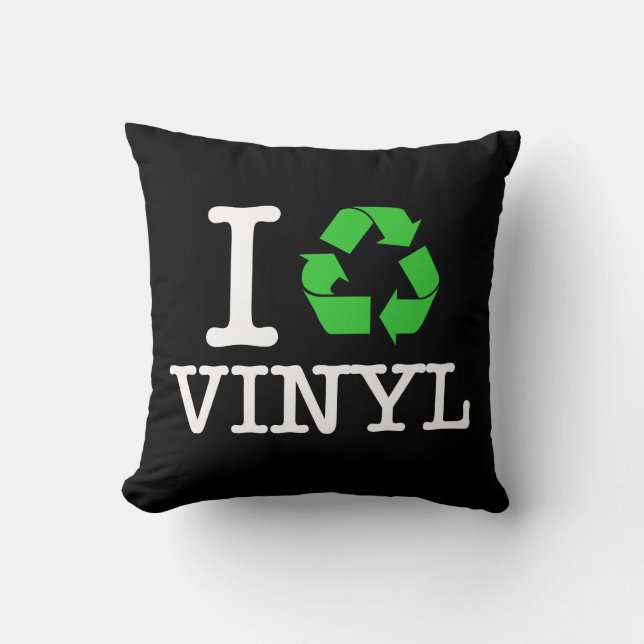 Almofada Reciclar Vinil (Frente)
