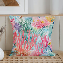 Recife de coral marinho de Verão