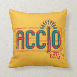 Almofada Red Art Deco ACCIO™ Spell Graphic